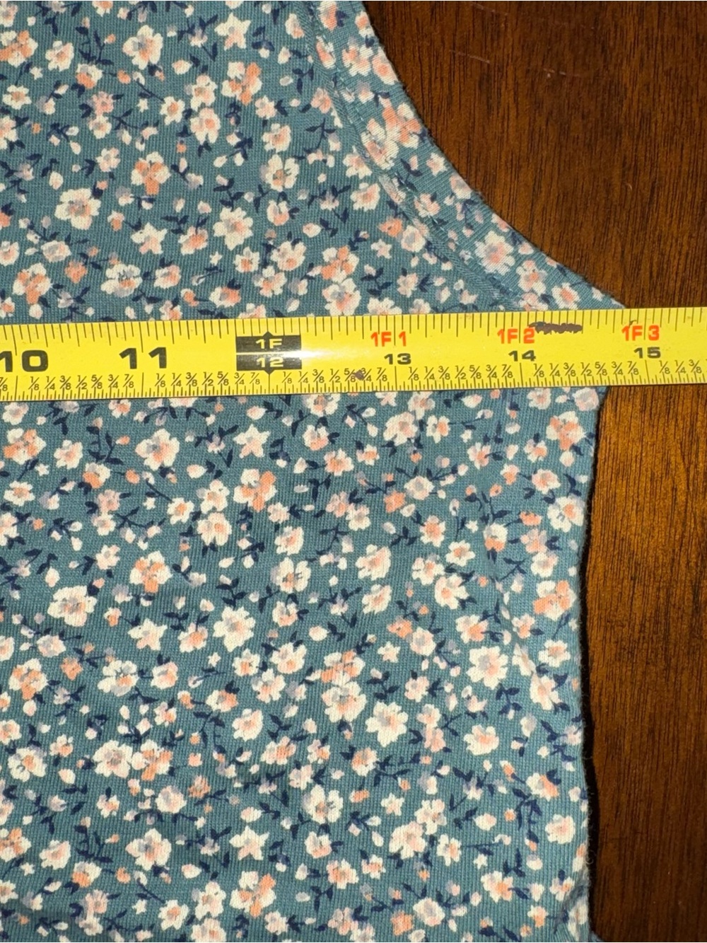 American Eagle Baby Doll Peplum Green Floral Tank Top Size XS - Picture 3 of 4
